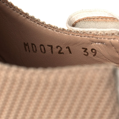 Christian Dior Technical Canvas Ribbon J'Adior Slingback 100mm Pumps 39 Powder Nude 9 of 11