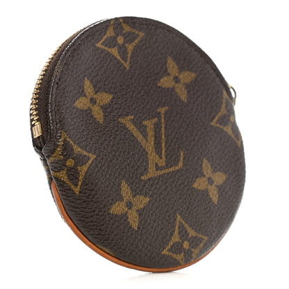 Louis Vuitton Monogram Round Coin Purse 3 of 9