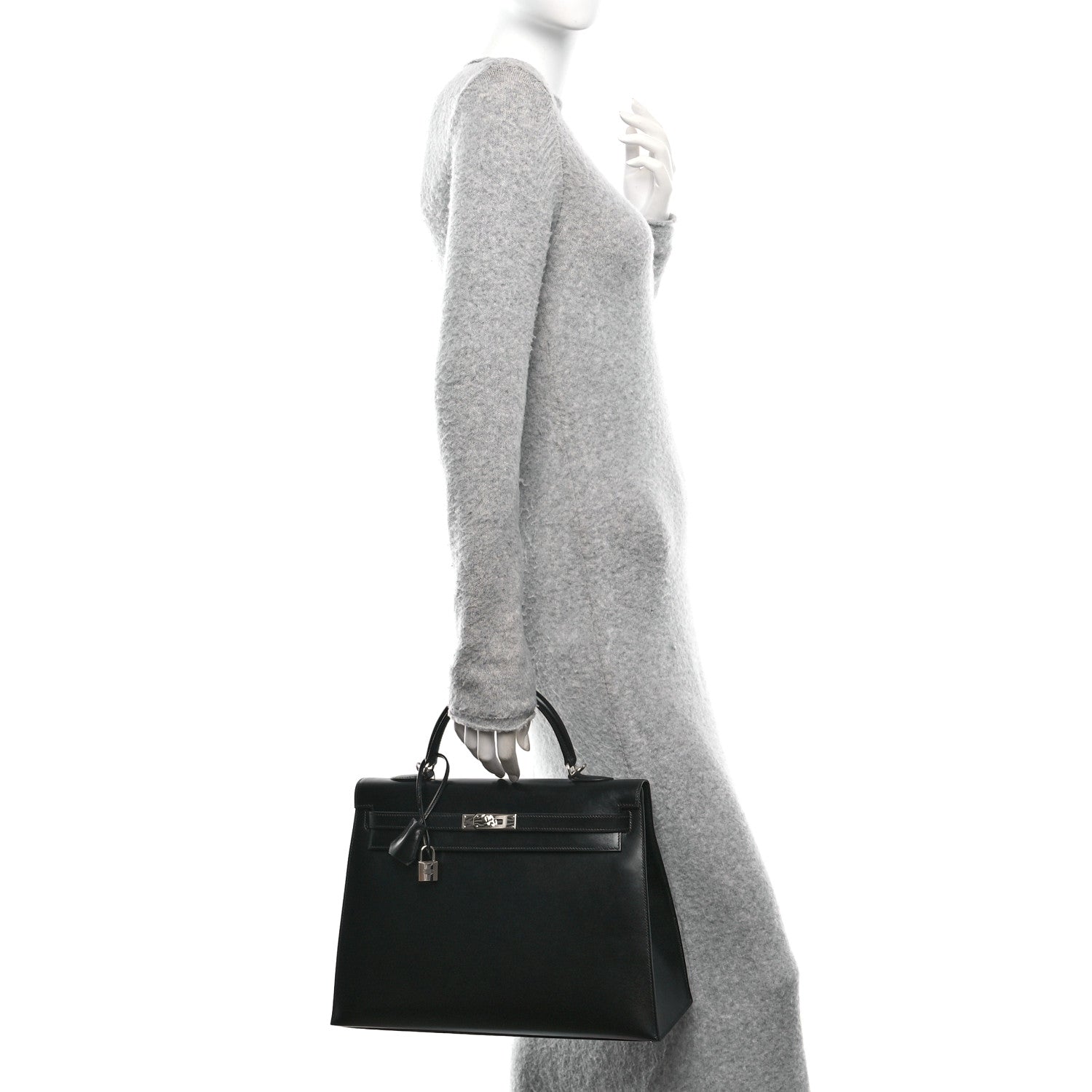 Hermes Box Kelly Sellier 35 Black 2 of 14
