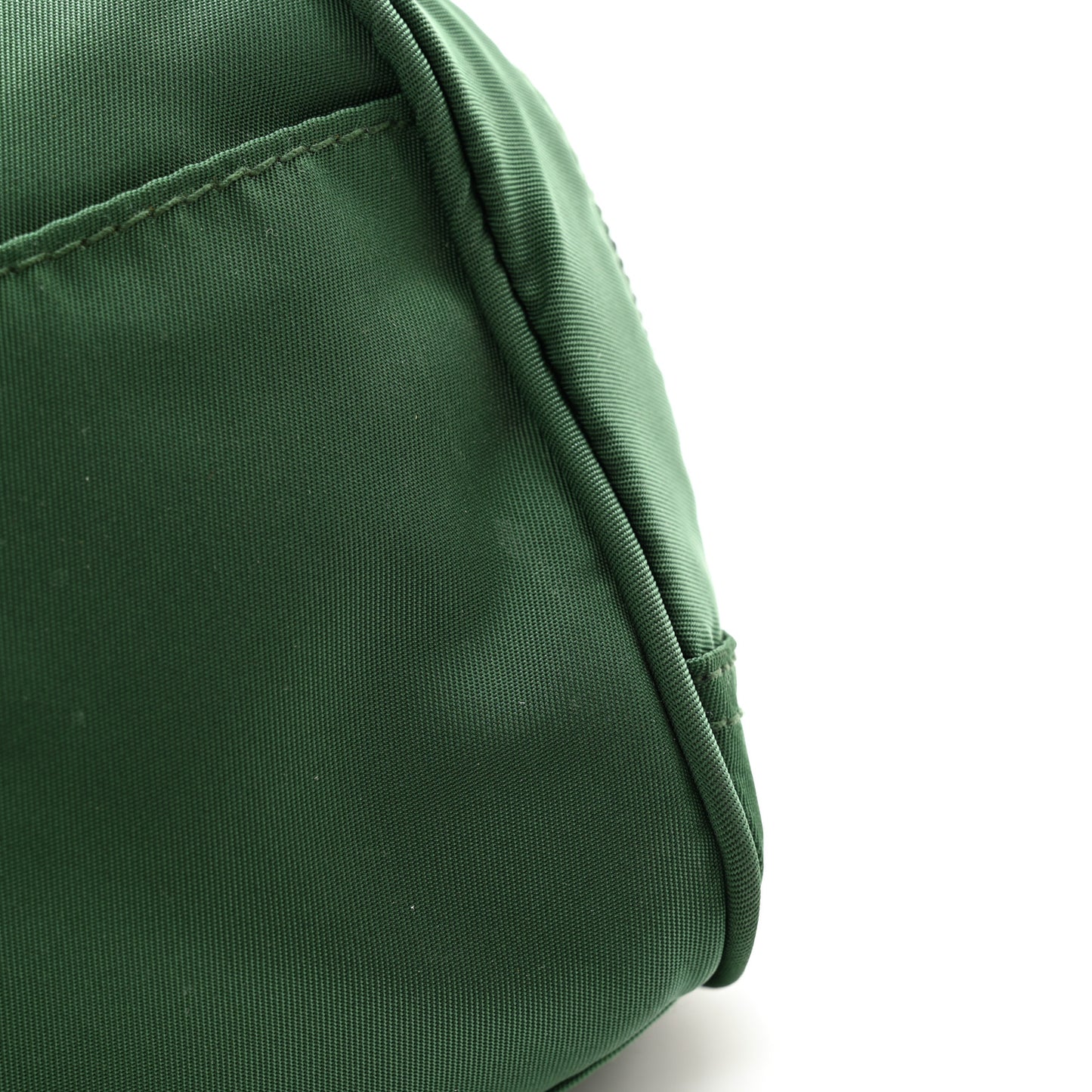 Tessuto Nylon Vela Cosmetic Pouch Smeraldo