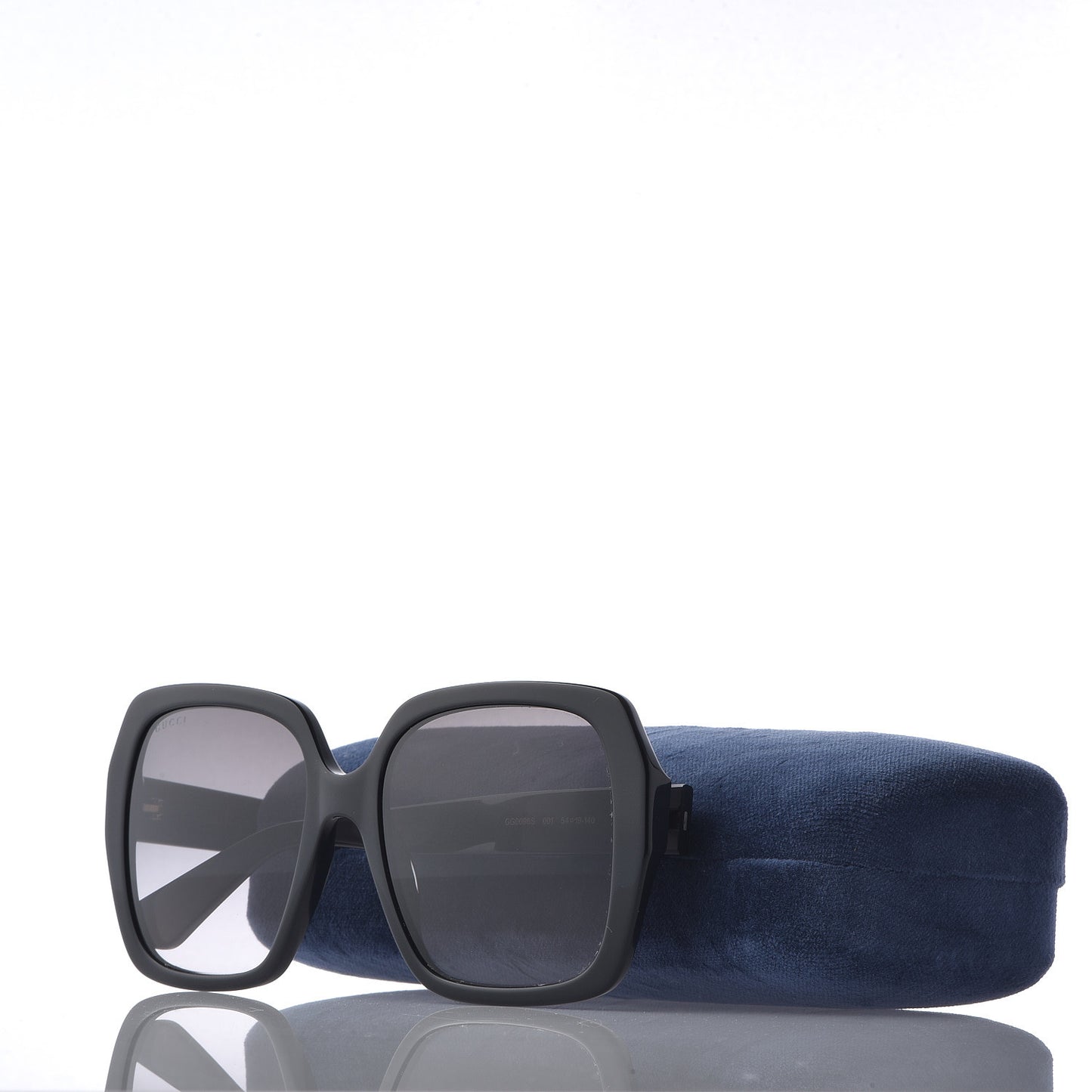Acetate Square Frame GG0096S Sunglasses Black