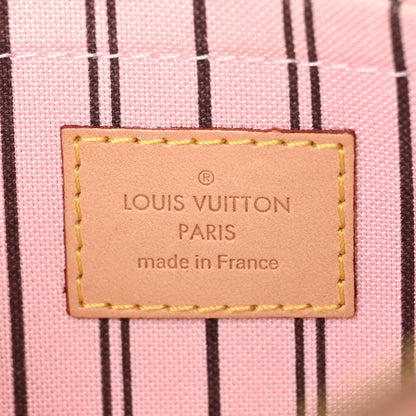 Louis Vuitton Monogram Neverfull MM GM Pochette Sugar Pink 6 of 6