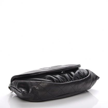 Chanel Caviar Half Moon Wallet On Chain WOC Black 4 of 9