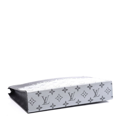 Louis Vuitton Monogram Eclipse Split Pochette Voyage MM 3 of 10