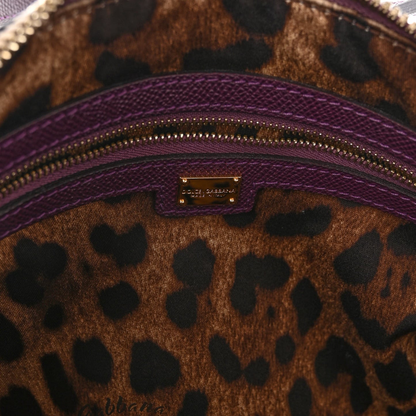 Dauphine Stampa Shopping Tote Purple