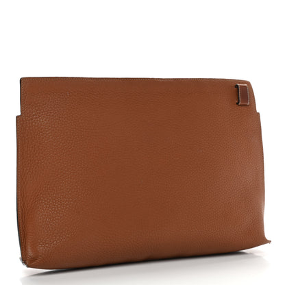 Loewe Calfskin T Pouch Tan 3 of 11