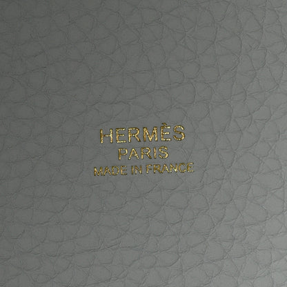 Hermes Taurillon Clemence Picotin Lock 22 MM Bleu Pale 6 of 11