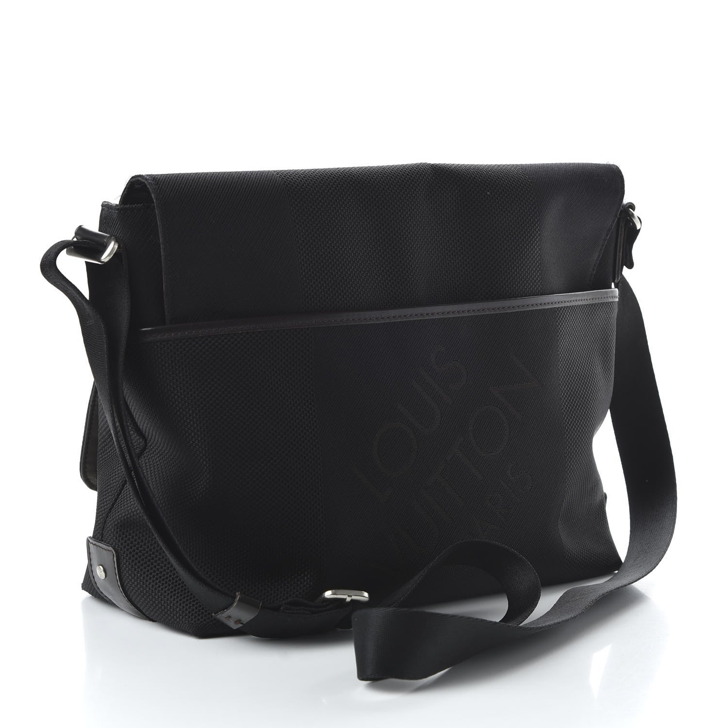 Louis Vuitton Damier Geant Loup Messenger Bag Black 3 of 10