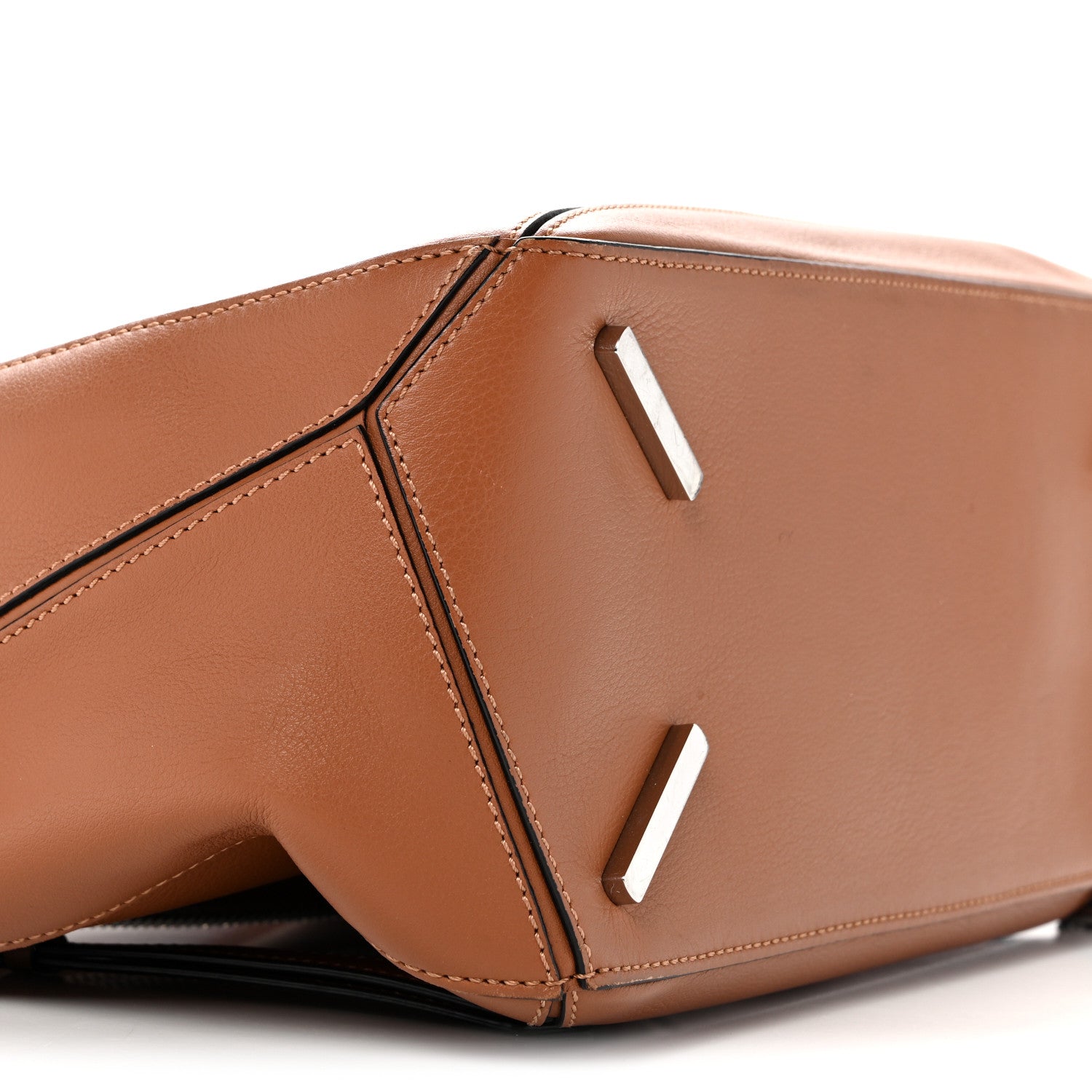 Loewe Calfskin Medium Puzzle Bag Tan 9 of 15
