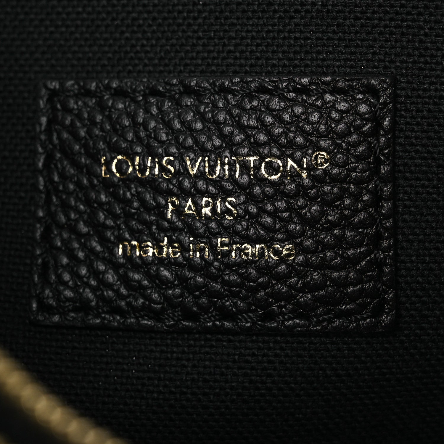 Louis Vuitton Empreinte Monogram Liv Pochette Black 6 of 10