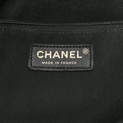 Chanel Calfskin Quilted Timeless Tote Black 6 of 11