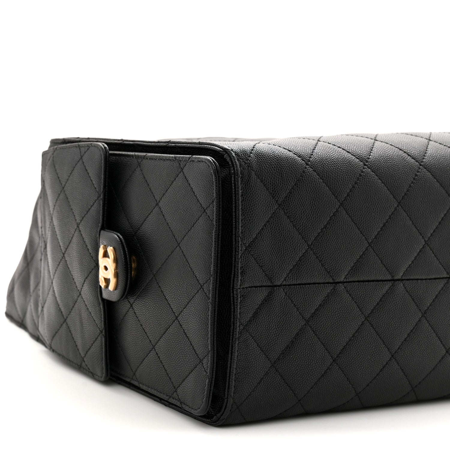 Chanel Caviar Quilted Medium Chanel 25 Handbag Black 9 of 10