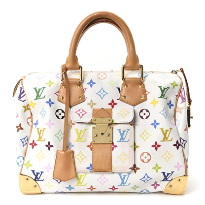 Louis Vuitton Monogram Multicolor Speedy 30 White 1 of 9