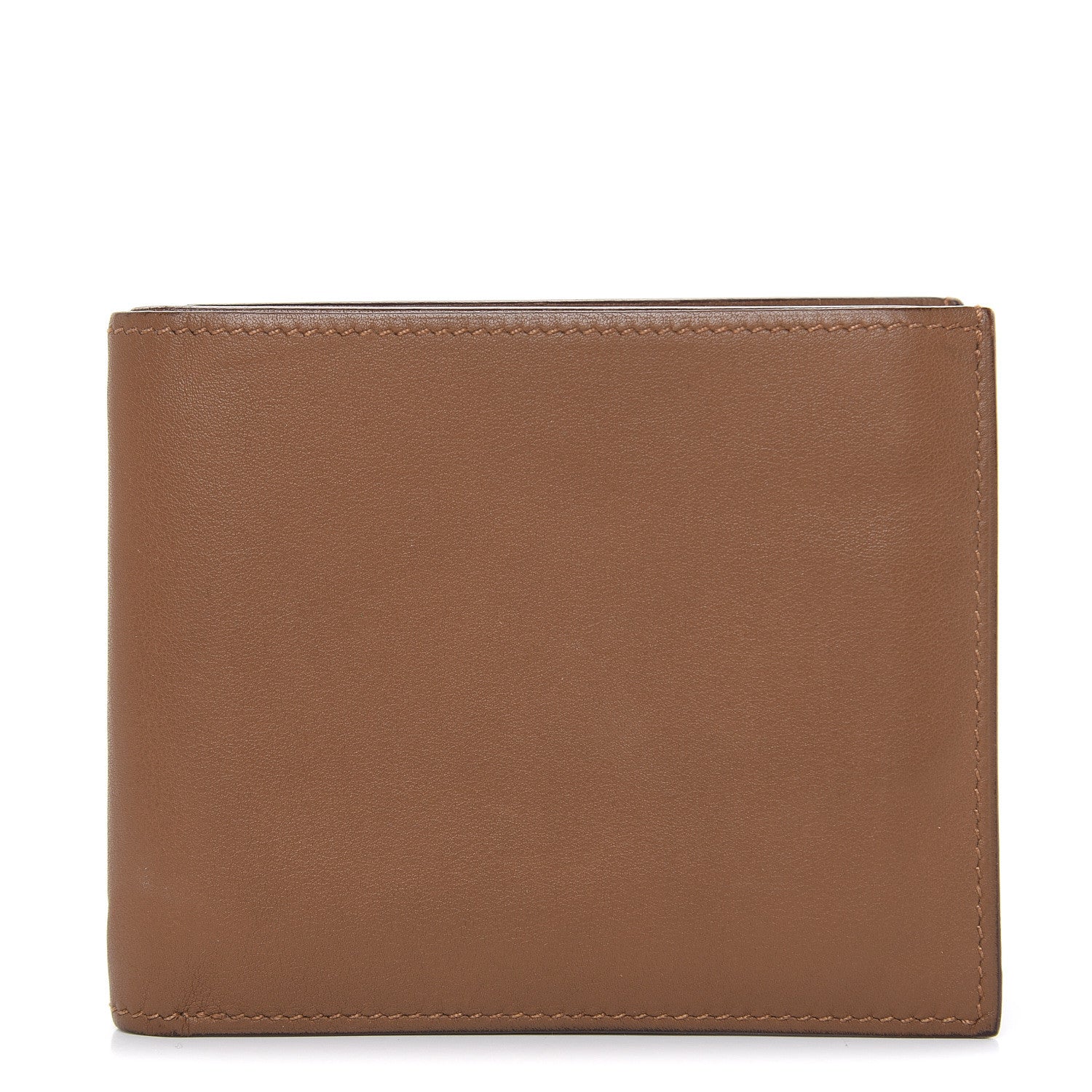 Hermes Swift Citizen Twill Compact Wallet Alezan 1 of 12