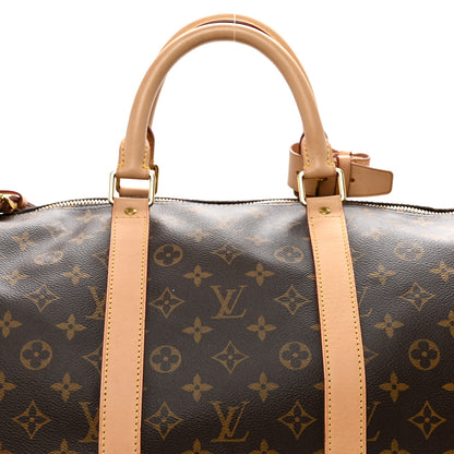 Louis Vuitton Monogram Keepall Bandouliere 55 7 of 12