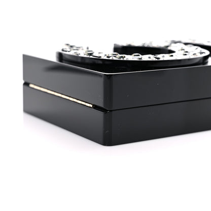 Chanel Plexiglass Strass Mosaic No 5 Minaudière Clutch Black 8 of 13