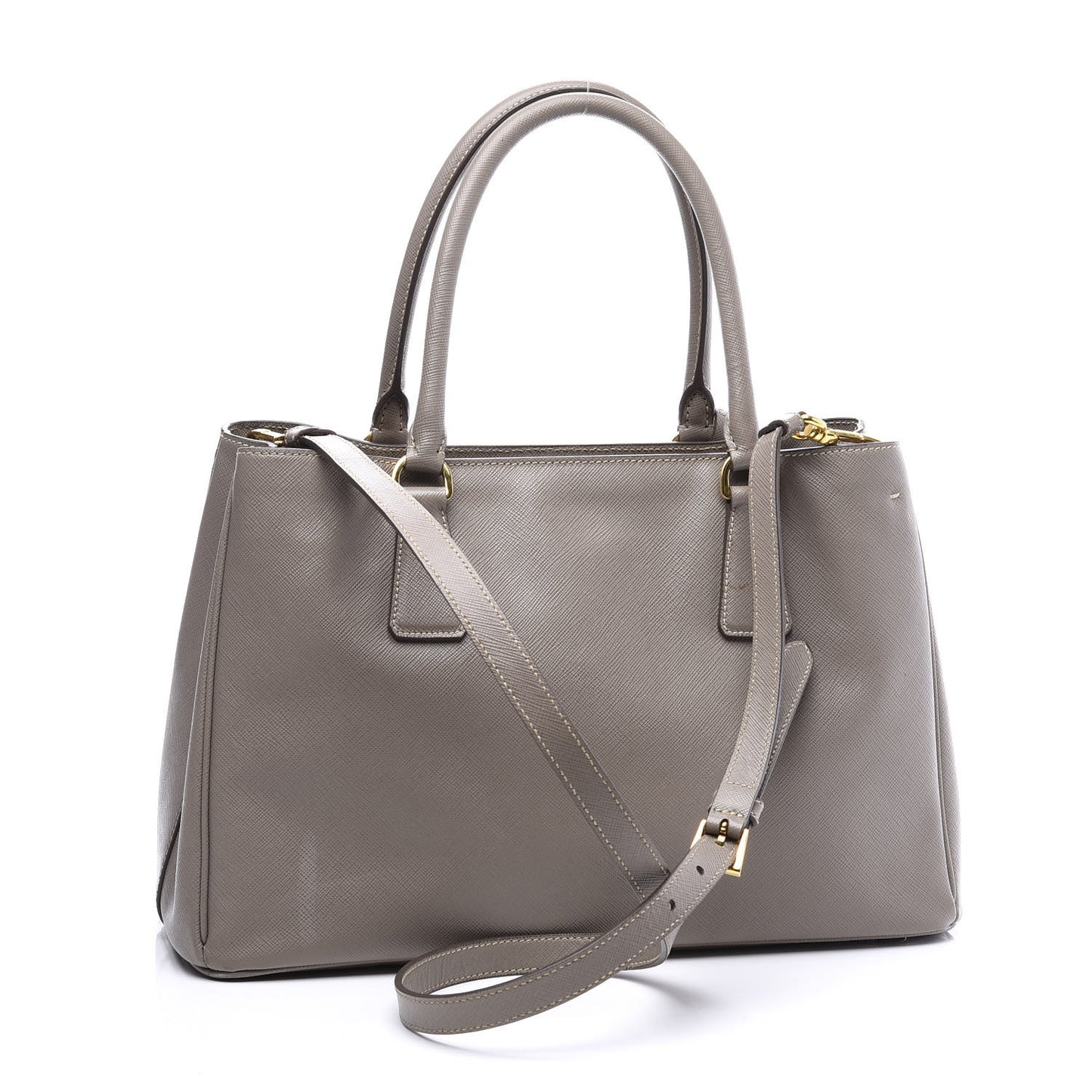 Saffiano Lux Medium Tote Marmo