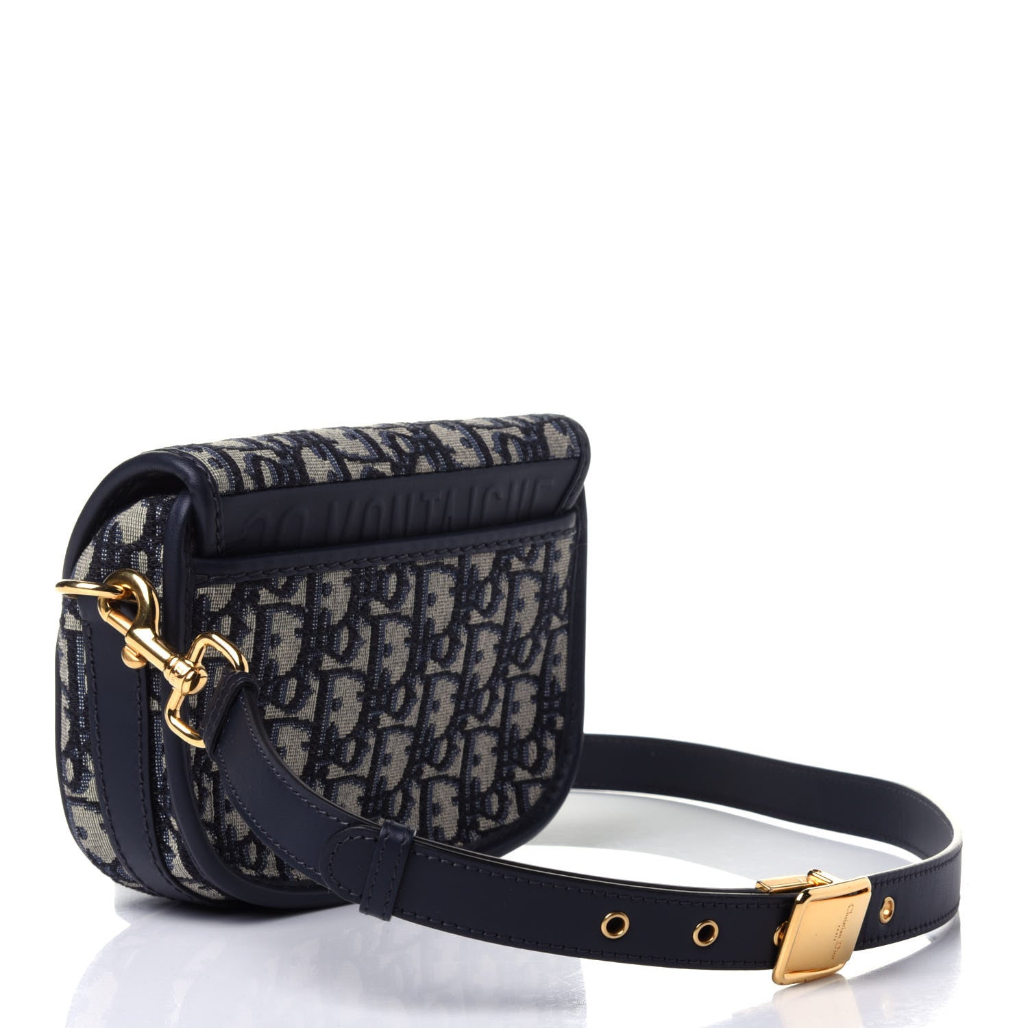 Christian Dior Oblique Small Bobby Flap Blue 2 of 9