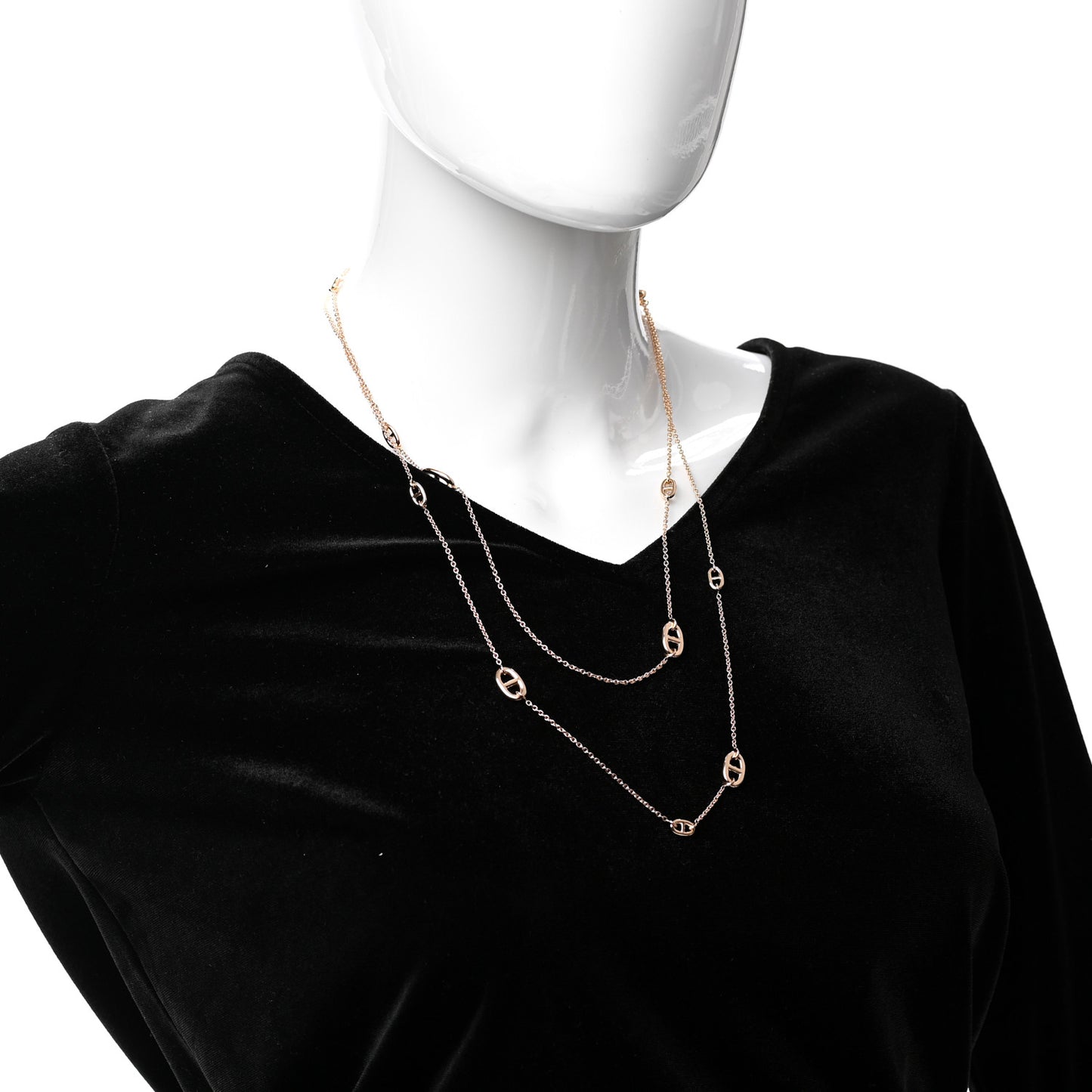 18K Rose Gold PM Farandole Necklace 120