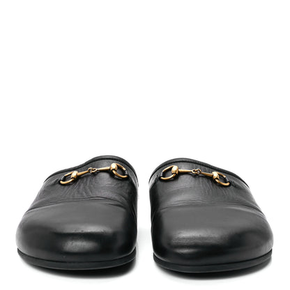 Gucci Malaga Kid Womens Horsebit River Slippers 40 Black 2 of 8