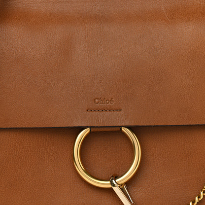 Chloe Goatskin Medium Faye Shoulder Bag Caramel 7 of 14