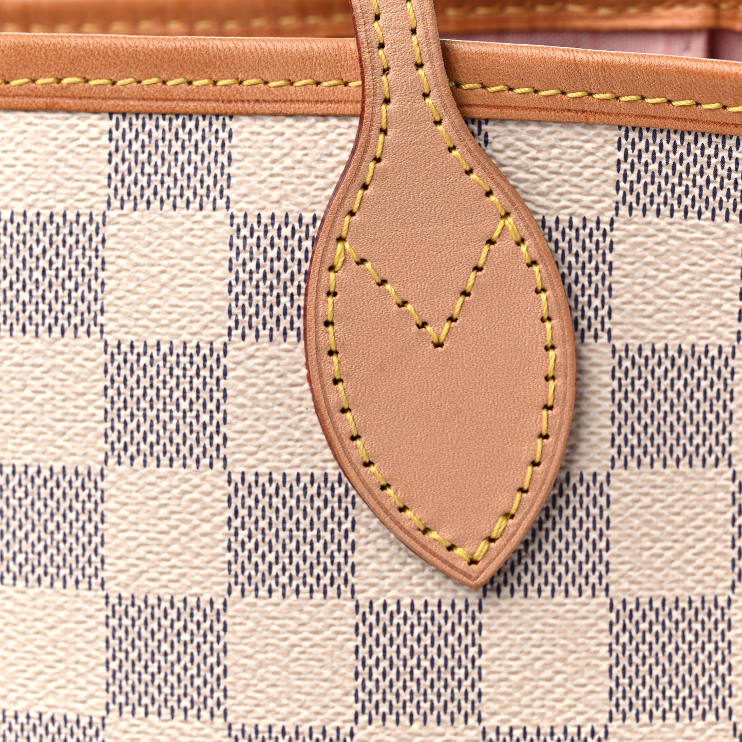 Damier Azur Neo Neverfull MM Rose Ballerine