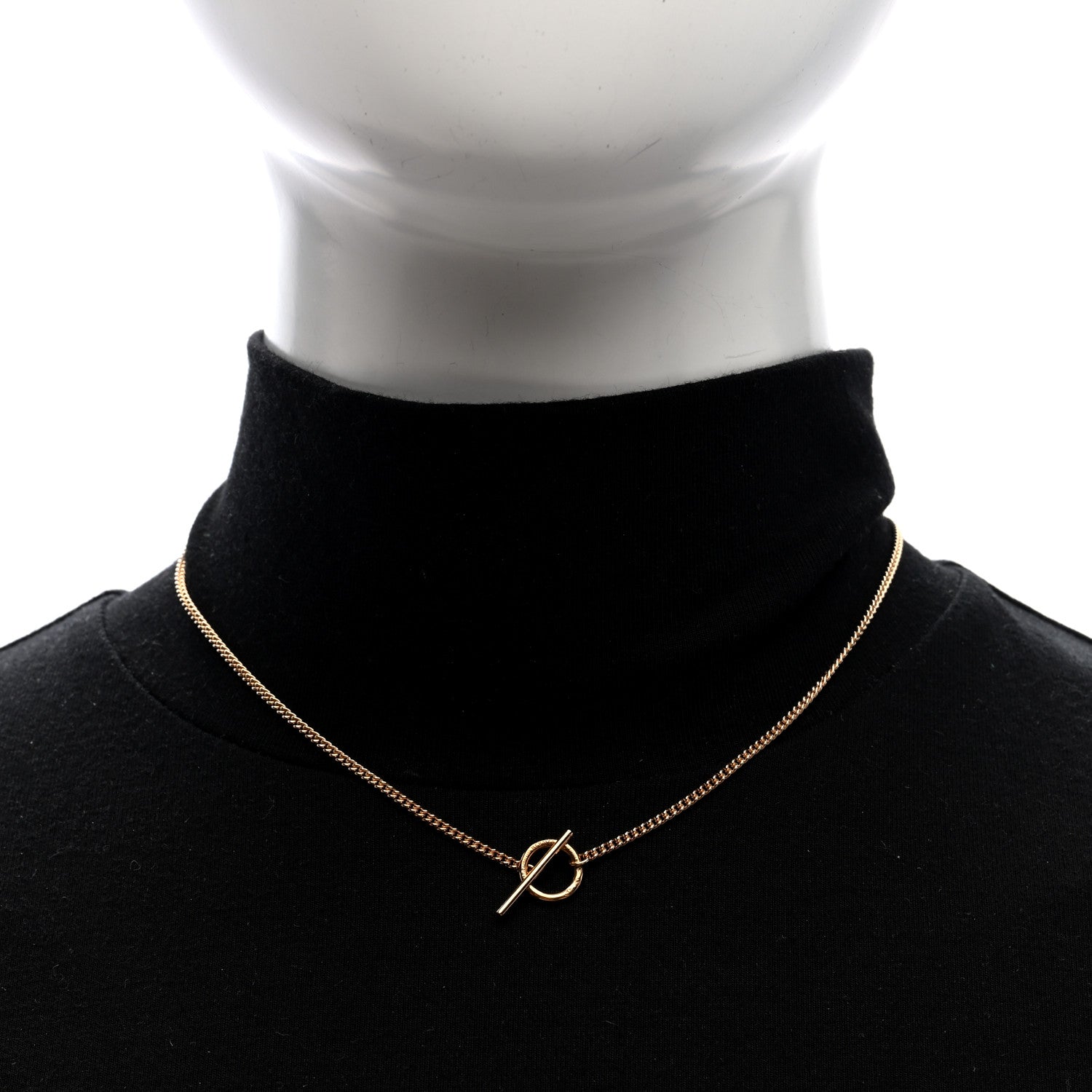 Hermes 18K Rose Gold PM Echappee Necklace ST 2 of 5