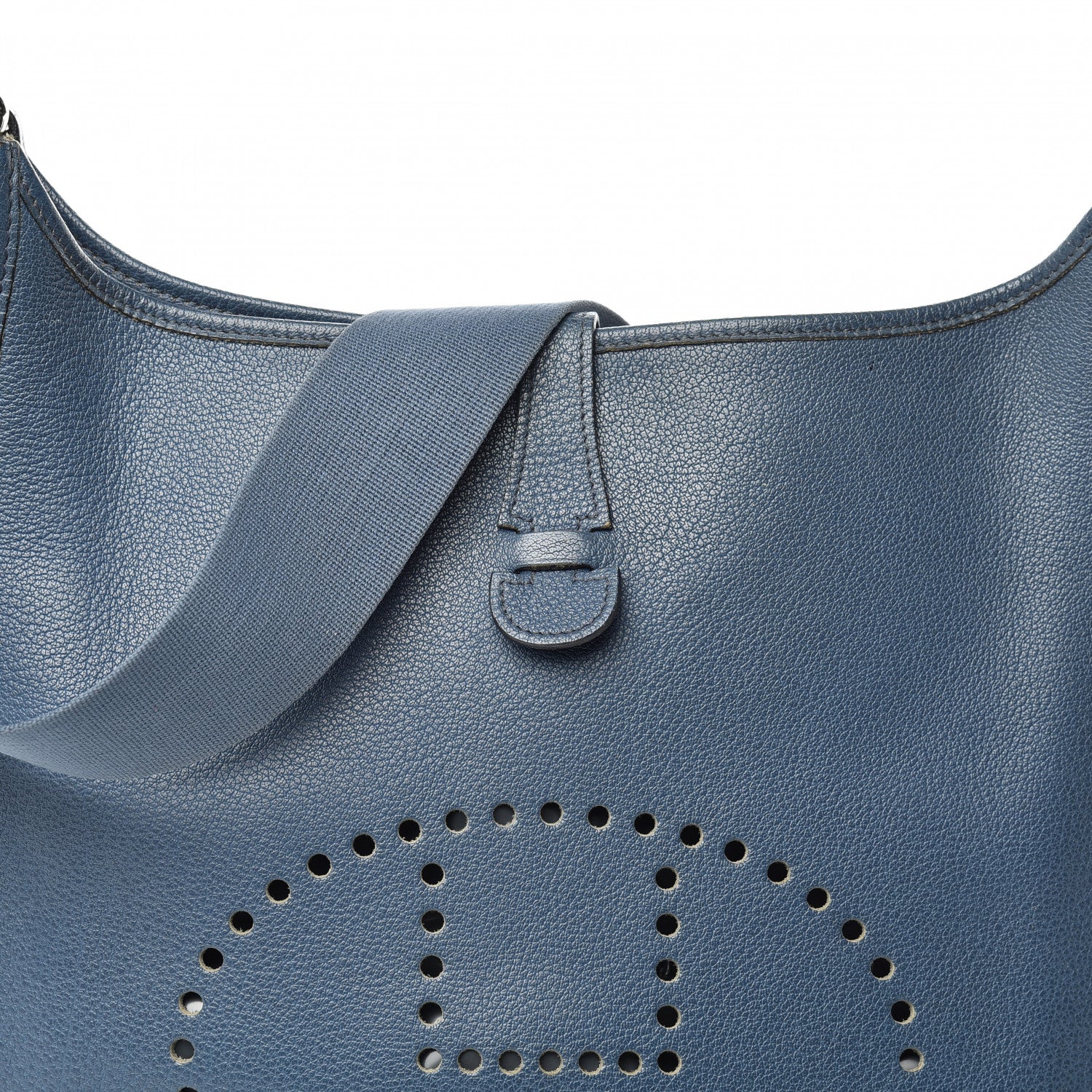 Hermes Buffle Skipper Evelyne GM Bleu Saphir 12 of 17