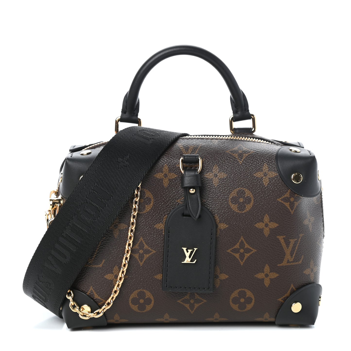 Monogram Petite Malle Souple Black