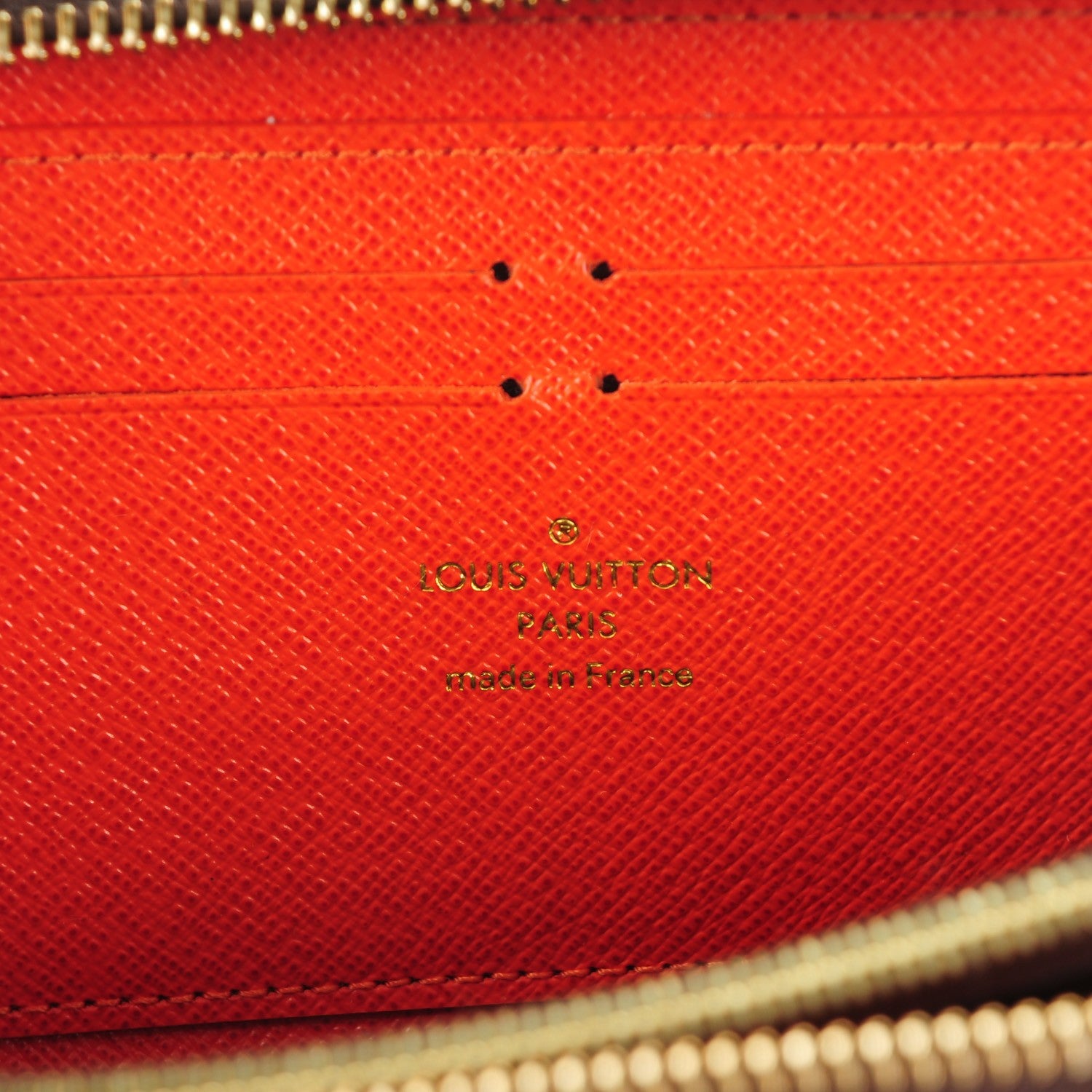 Louis Vuitton Monogram Clemence Wallet Piment 6 of 7