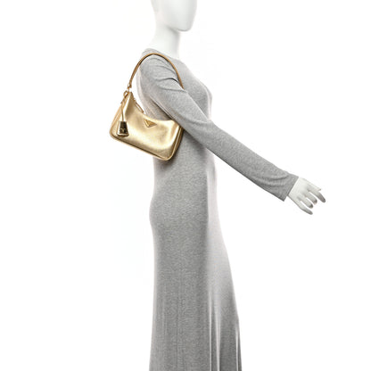 Prada Saffiano Lux Mini Re-Edition Shoulder Bag Platino 2 of 10