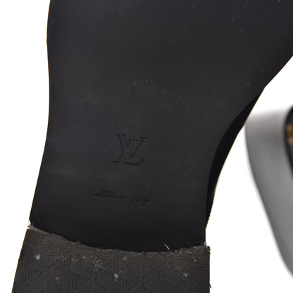 Louis Vuitton Calfskin Wonderland Ranger Boots 39 Black 7 of 14