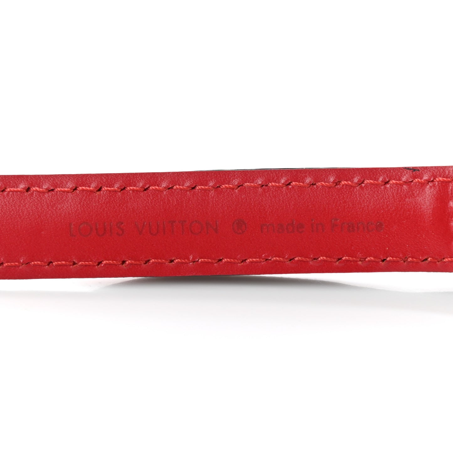 Calfskin 16mm Adjustable Shoulder Strap Red