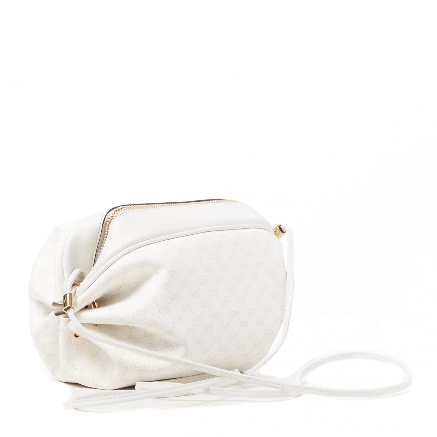 Mini Vintage GG Supreme Monogram GG New Candy Crossbody Great White