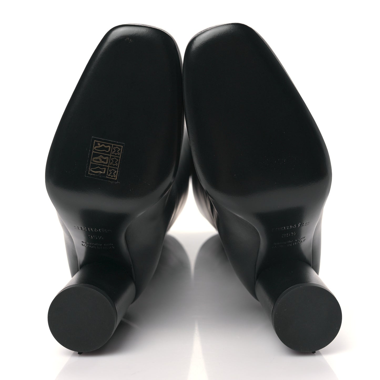 Calfskin Dressage Boots 35.5 Black