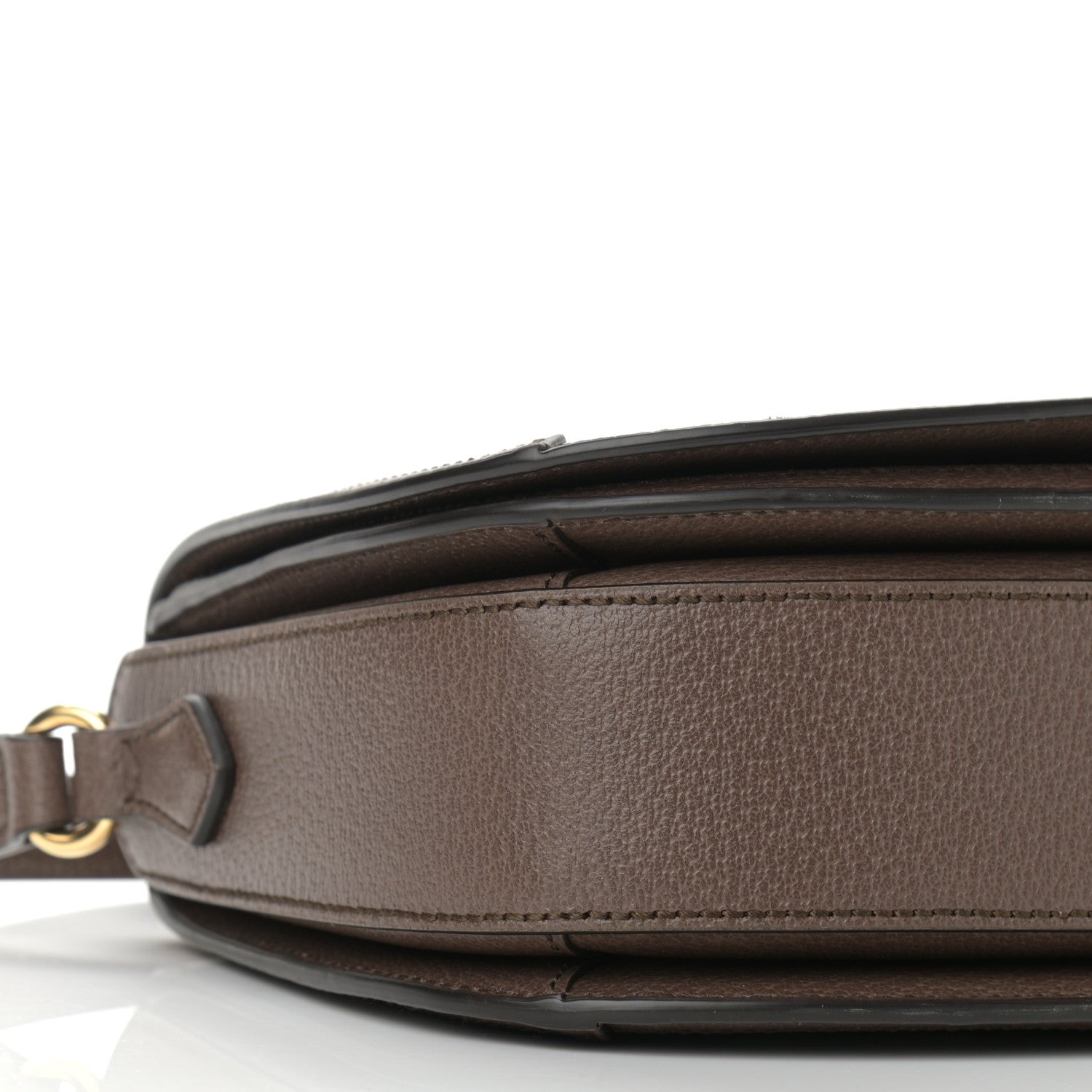 Gucci GG Supreme Monogram Web Small Ophidia Flap Messenger Bag Brown 9 of 10