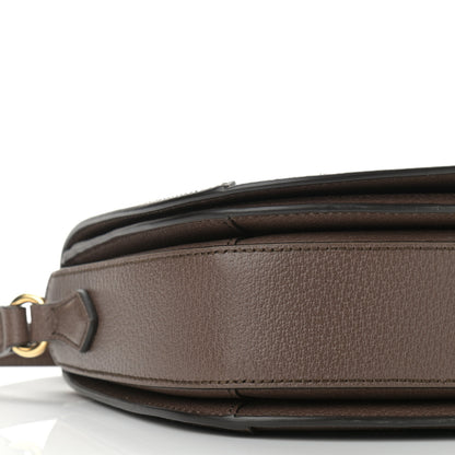 Gucci GG Supreme Monogram Web Small Ophidia Flap Messenger Bag Brown 9 of 10