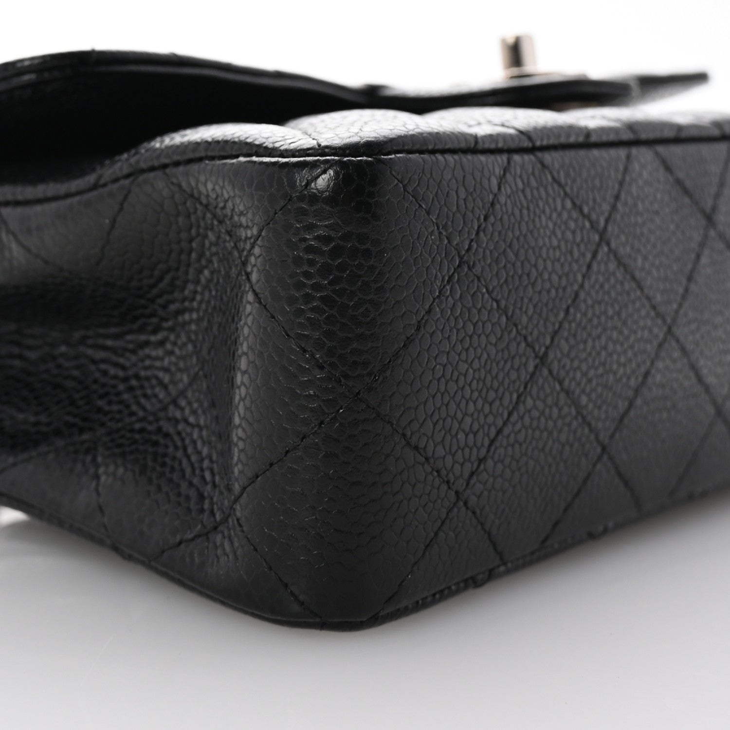 Chanel Caviar Quilted Small Double Flap Black 9 of 10