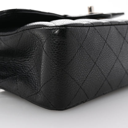 Chanel Caviar Quilted Small Double Flap Black 9 of 10
