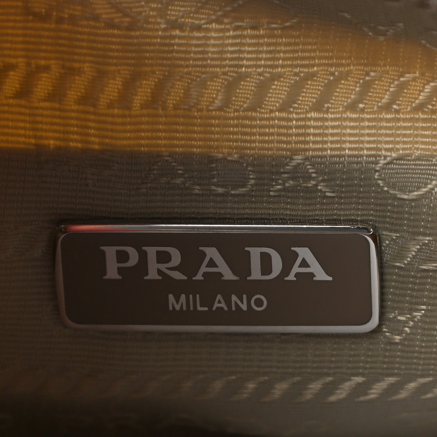 Prada Nylon Saffiano Re-Edition 2005 Shoulder Bag Ananas 6 of 12