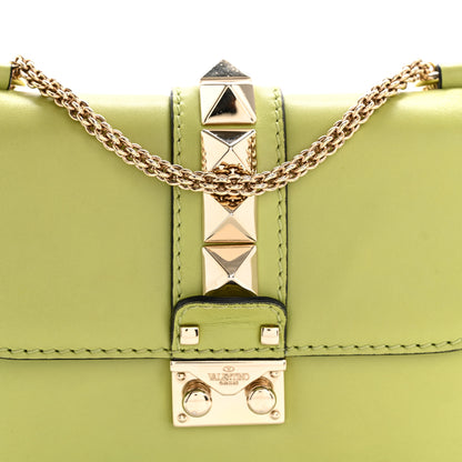 Valentino Garavani Vitello Small Glam Lock Rockstud Flap Apple 7 of 10