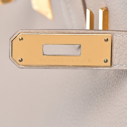 Hermes Togo Birkin 30 Craie 19 of 34
