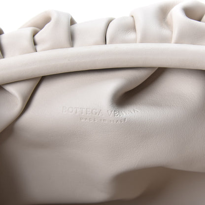 Bottega Veneta Smooth Butter Calf The Pouch Oversized Clutch Mist 7 of 8