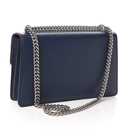 Gucci Dollar Calfskin Crystal Small Dionysus Shoulder Bag Blue Agata Montana Sapphire 2 of 9