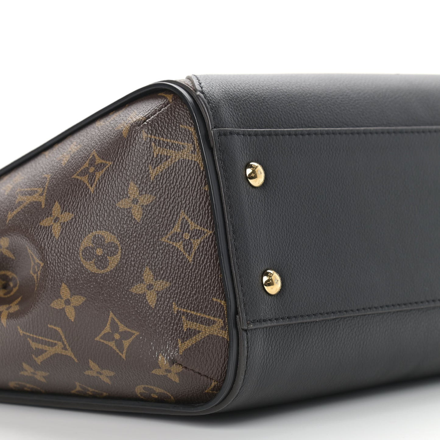 Calfskin Monogram Kimono Tote Black
