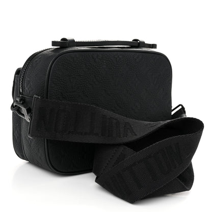 Louis Vuitton Taurillon Monogram S Lock Messenger Black 3 of 10