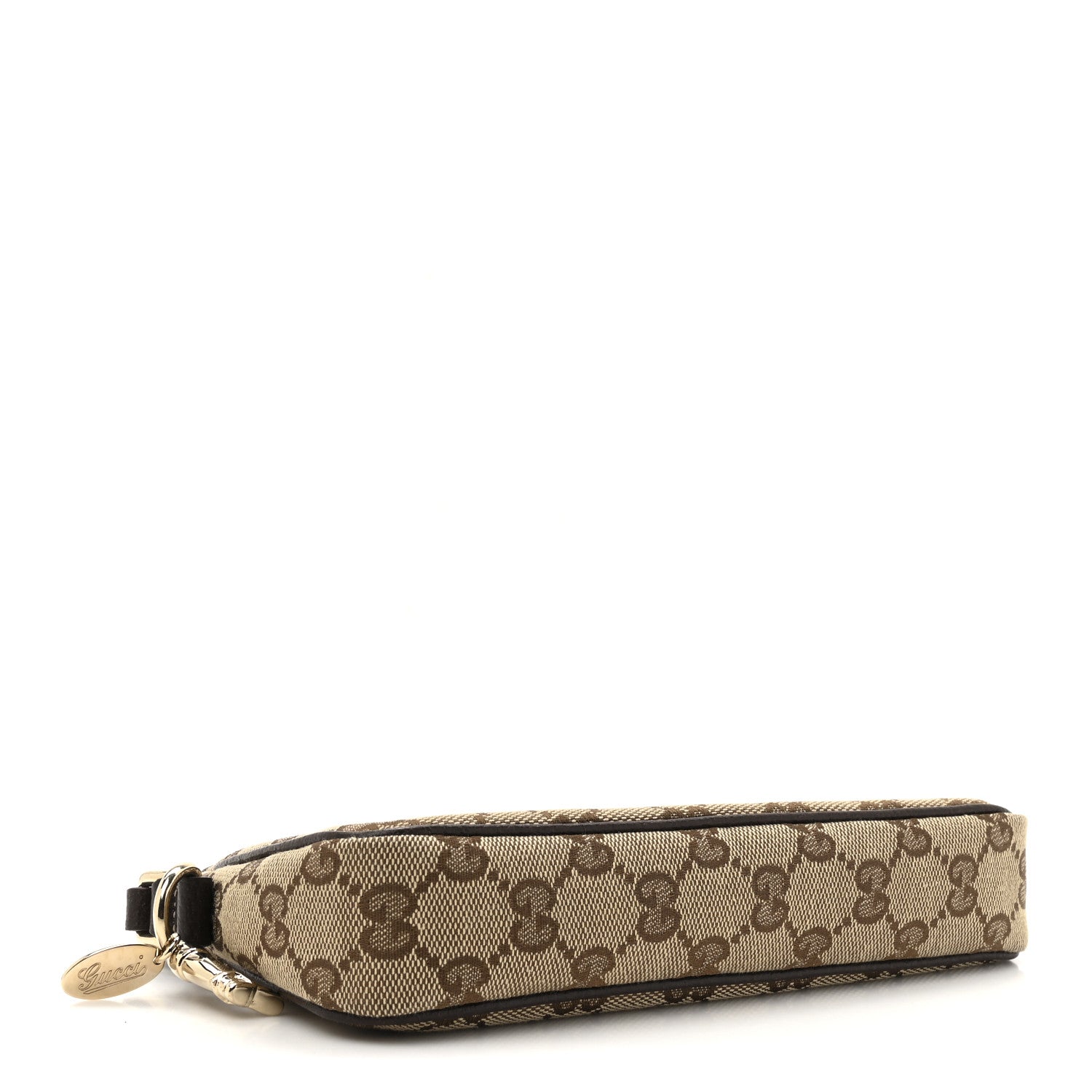 Gucci Monogram Small Pochette Dark Brown 4 of 11