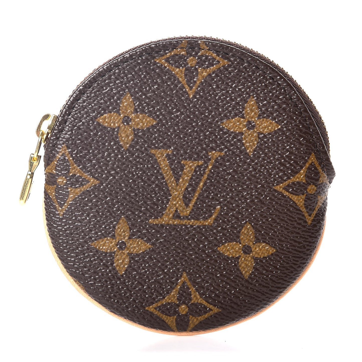 Monogram Round Coin Purse