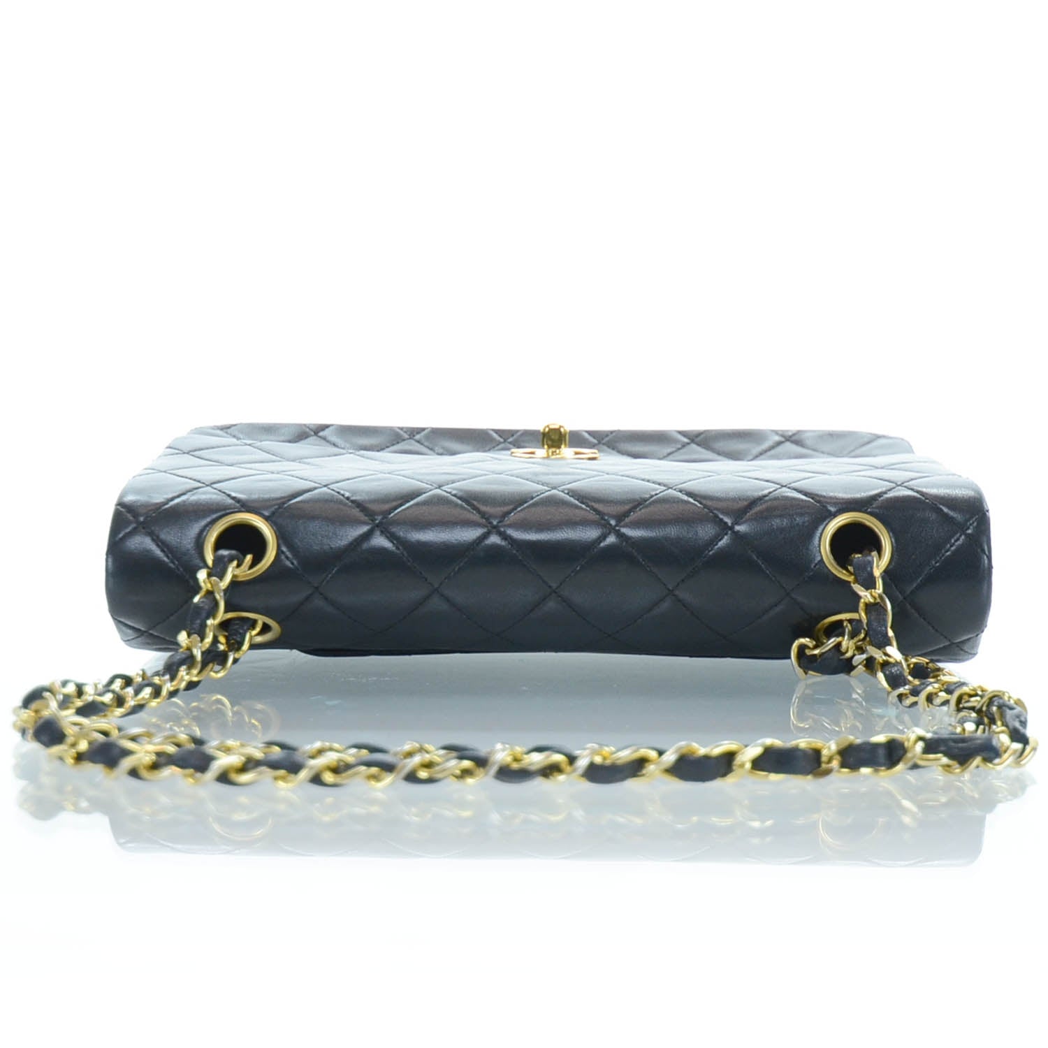 Chanel Lambskin Medium Double Flap Black 4 of 15