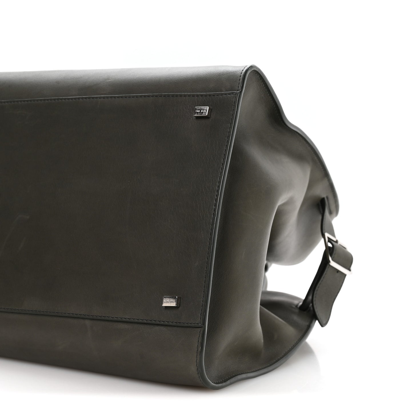 Polished Saddle Calfskin Soft Margaux 17 Koala Grey